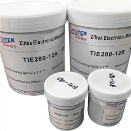 1.2W双组份导热环氧树脂灌封胶TIE280-12AB 1.2W双组份导热环氧树脂灌封胶TIE280-12AB