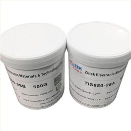 2.8W双组份硅橡胶灌封胶TIS680-28AB 2.8W双组份硅橡胶灌封胶TIS680-28AB